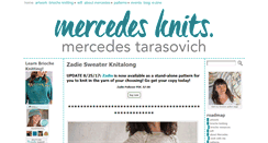 Desktop Screenshot of mercedesknits.com
